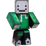 Boneco Dreams Articulado Streamer Minecraft 25cm