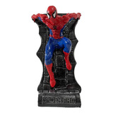 Boneco Estatueta Homem Aranha Com Diorama