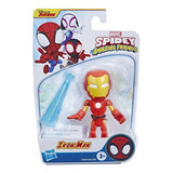Boneco Figura Marvel Spidey Iron Man Homem De Ferro Hasbro