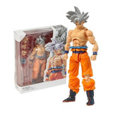 Boneco Goku Deus Instinto Superior Articulado Dragon Ball