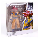 Boneco Goku Deus Super Saiyajin Articulado Dragon Ball Super