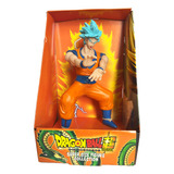 Boneco Goku Kamehameha Super Saiyajin Blue Dragon Ball Azul