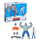 Boneco Gray Hulk And Dr. Bruce