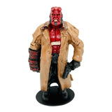 Boneco Hellboy Estatueta Colecionável Resina 