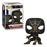 Boneco Heroes Marvel Spider-man Black &