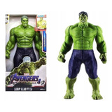 Boneco Hulk 30cm Avengers Heroes Articulado