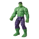 Boneco Hulk Marvel Vingadores Titan Hero Deluxe 30cm