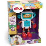Boneco Infantil Roby Robô De Atividades - Elka 671