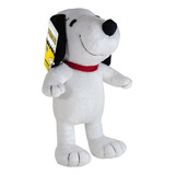 Boneco Infantil Snoopy Pelúcia Baby Brink Original 