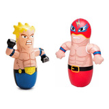 Boneco Inflável João Bobo Teimoso Combate Boxeador Intex