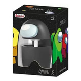 Boneco Jogo Among Us Preto Impostor 12cm Original Rosita
