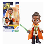 Boneco Kai Brightstar Star Wars Jovens Jedi Disney 10cm