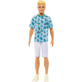 Boneco Ken Fashionista Loiro Com Blusa De Cacto 211 - Mattel