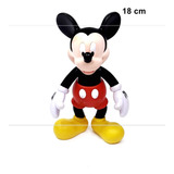 Boneco Mickey Mouse Vinil Articulado Disney 18 Cm