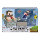Boneco Minecraft Playset Mayhem Mattel Gvl55