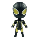 Boneco Miniatura Homem Aranha Dourado Vingadores Marvel