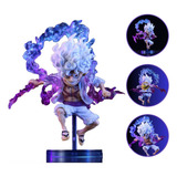 Boneco One Piece Luffy Gear 5 Deus Sol Figuras De Ação