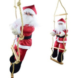 Boneco Papai Noel Subindo Escada 90cm Decoração Natal Grande