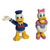 Boneco Pato Donald E Margarida - Original Disney - Anos 80