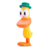 Boneco Pato Pocoyo - Brinquedo Infantil Cardoso Toys -vinil