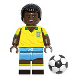 Boneco Pele Rei Jogador Futebol Brasil