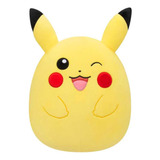 Boneco Pelúcia De 25 Cm Do Pokémon Pikachu Amarelho Sunny Brinquedos