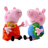 Boneco Pelúcia George E Peppa Musicais- Turma Da Peppa Pig