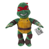 Boneco Pelúcia Grande Tartarugas Ninja Raphael 45cm