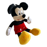 Boneco Pelucia Musical Mickey Mouse 35cm Disney Antialergico