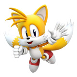 Boneco Pelúcia Sonic Tails 35 Cm Unisex Antialergico Novo