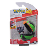Boneco Pokémon Zorua + Pokebola Dusk
