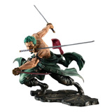 Boneco Roronoa Zoro Action Figure Anime One Piece + Brinde