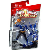 Boneco Samurai Power Rangers Azul Bandai