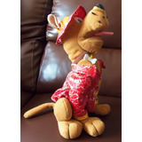 Boneco Scooby Doo De Pelúcia Antigo 34cm