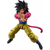 Boneco Sh Figuarts Goku Super Saiyan 4 Sayajin Ssj4 Dragon