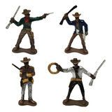 Boneco Soldado Forte Apache Velho Oeste Cowboy Militar Kit