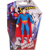 Boneco Superman 15cm Dobrável Superman Series