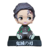 Boneco Tanjiro Kamado Demon Slayer Suporte Celular