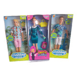 Boneco Tipo Ken E Barbie Lote