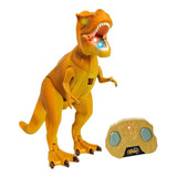Boneco Tiranossauro Rex Dino Com Controle