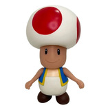 Boneco Toad Super Mario Bros Grande