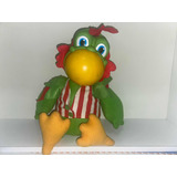 Boneco Turma Do Cocoricó Papagaio Caco Mult-brink