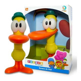 Boneco Vinil Grande Articulado Turma Pocoyo Pato 28cm Origin