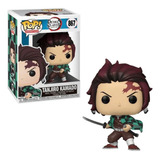 Boneco Vinil Original Funko Pop Demon Slayer: Tanjiro Kamado