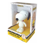 Boneco Vinil Snoopy Peanuts Articulado Líder Brinquedos 24cm