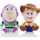 Boneco Woody - Buzz Lightyear - Pelúcia Toy Story 20 Cm 