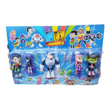 Bonecos Jovens Titãs Teen Titans Go 12cm Brinquedos Promoção