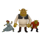 Bonecos Shrek E Fiona Grow Mc Donalds