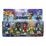 Bonecos Sonic E Amigos Kit Com