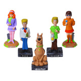 Bonecos Turma Do Scooby-doo Em Resina 4 Unidades